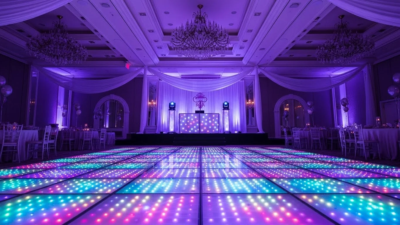 RESOIL sonido y luces neon para XV anos en CDMX