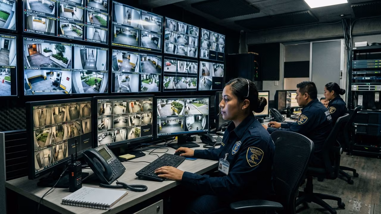 Centro de monitoreo 24/7 SEPRICO con analistas en tiempo real